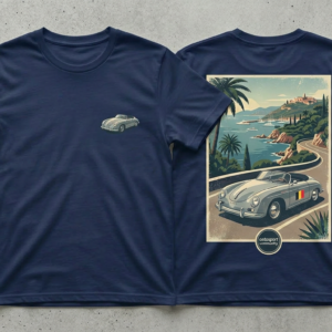 T-shirt The Riviera Racer — Navy Edition